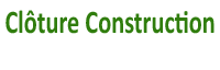 Clôture Construction votre spécialiste des clôtures dans le Morbihan